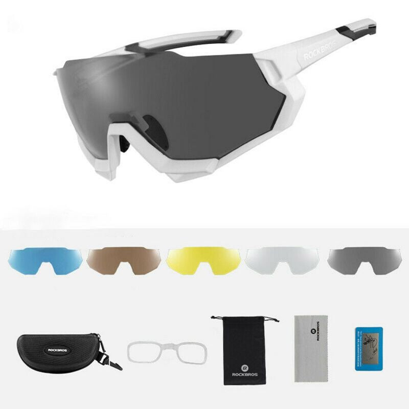 Rockbros Polarized Cycling Glasses fekete napszemüveg