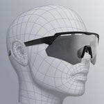 Rockbros Polarized Cycling Glasses with UV Protection and Corrective Insert - Gray szürke napszemüveg