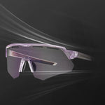 Rockbros Polarized Cycling Glasses with UV Protection and Corrective Insert - Purple lila napszemüveg
