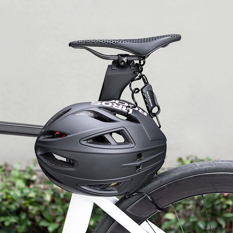 Rockbros RBK6N Combination Bike Lock - Black czarny