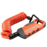 Rockbros RBK6N Combination Bike Lock - Orange pomarańczowy
