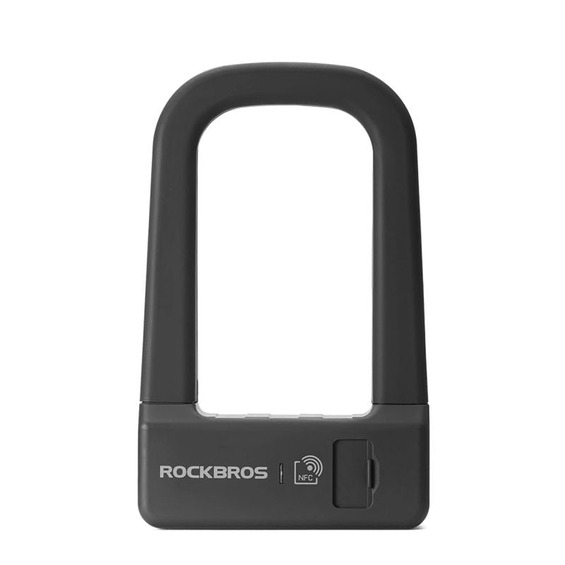 Rockbros RBNS1 SMART Bike Lock with NFC Reader - fekete