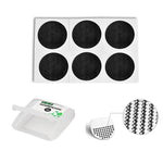 Rockbros repair kit for bicycle inner tubes - translucent fekete készlet