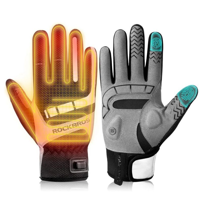Rockbros S173-1 Heated Gloves, Size kesztyű SIS173-1M