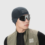 Rockbros Seamless Knit Cycling Cap - Black fekete baseball sapka