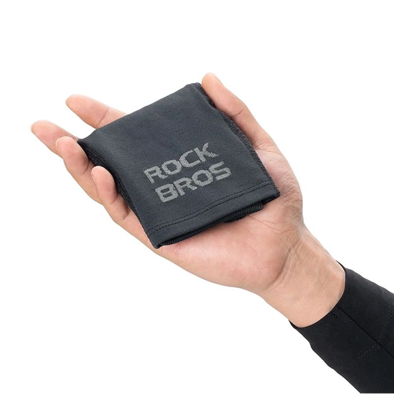 Rockbros Seamless Knit Cycling Cap - Black fekete baseball sapka