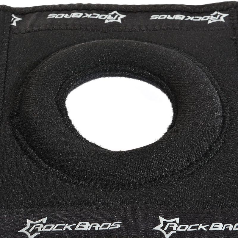 Rockbros sports protector for patella and knee joint, size - black fekete védőfelszerelés