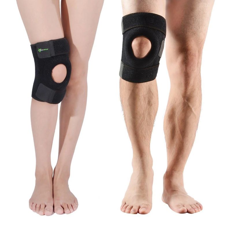 Rockbros sports protector for patella and knee joint, size - black fekete védőfelszerelés