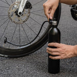 Rockbros Tubeless Tire Inflator 200 PSI 1.2l - Black fekete 304004-189223