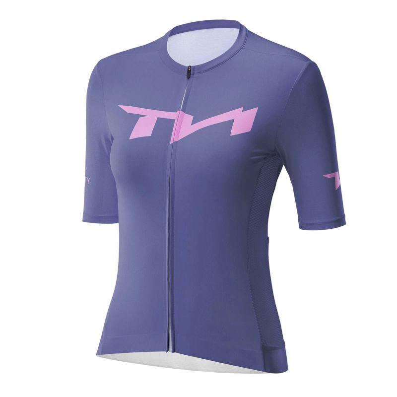 Rockbros TVI M Women's Cycling Jersey - lila női kerékpáros póló