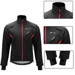 Rockbros Windproof Cycling Sports Jacket Size XL - fekete
