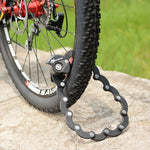 Rockbros WL798 Folding U-Lock Bike Lock - Black fekete