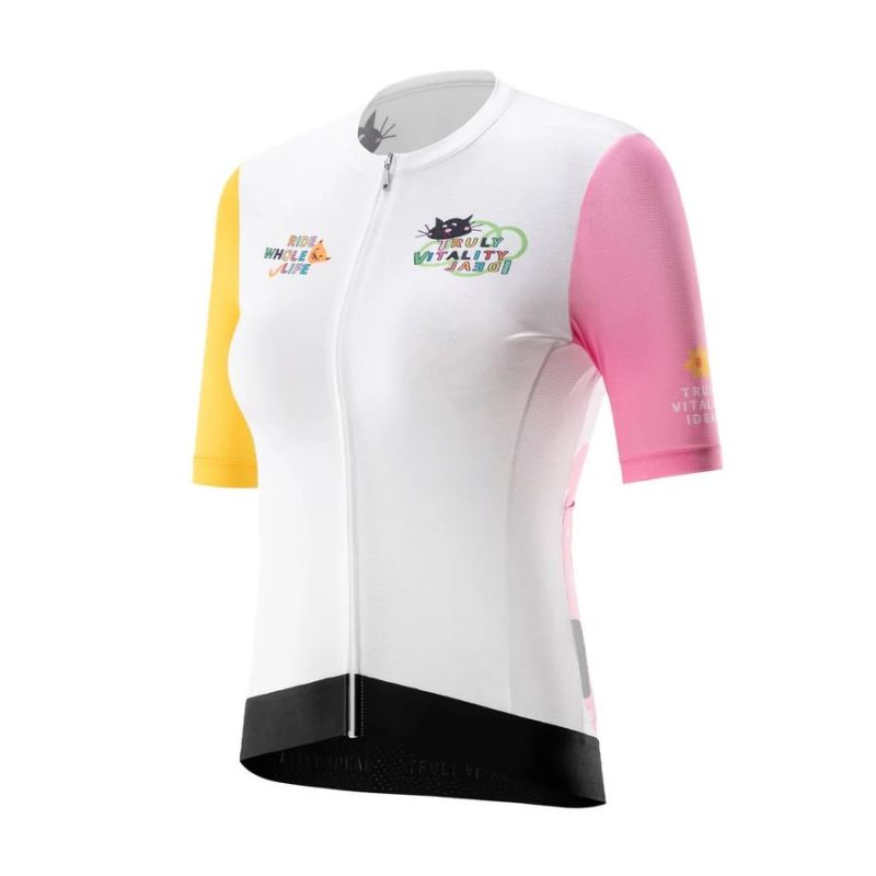 Rockbros women's cycling jersey colorful női