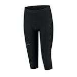 Rogelli 3/4 BASIC LADY shorts fekete női kerékpáros nadrág