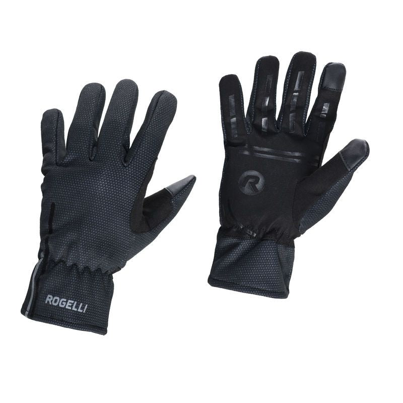 Rogelli ANGOON gloves black Kerékpáros kesztyű