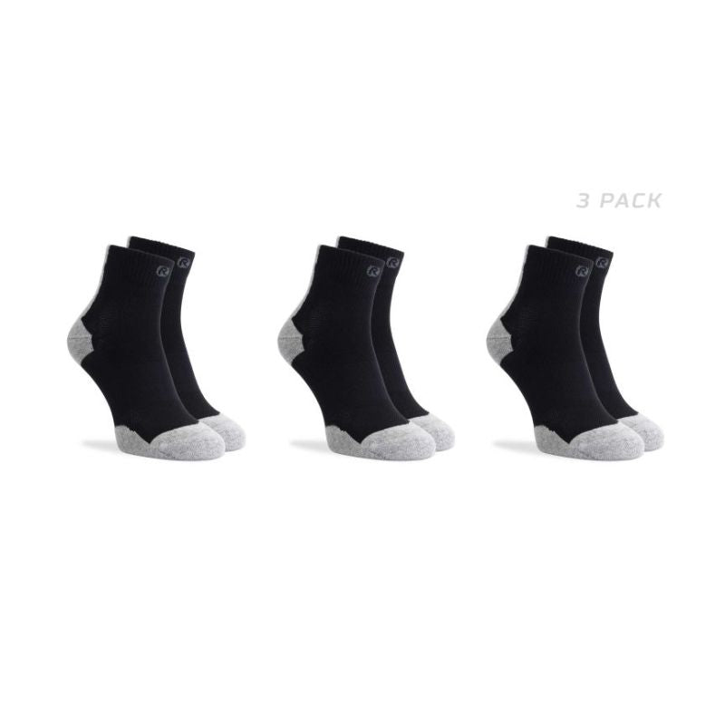 Rogelli CORE 3pack running socks fekete