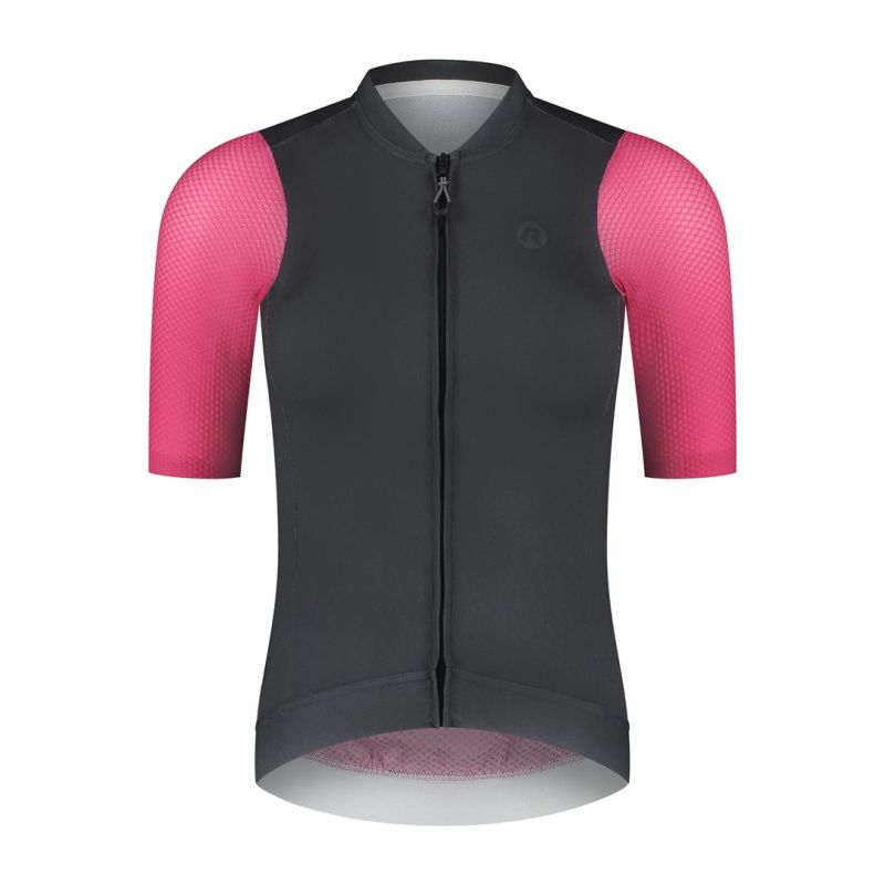 Rogelli FAST women’s cycling jersey black-pink rózsaszín női kerékpáros póló SIRC2010006.980.L