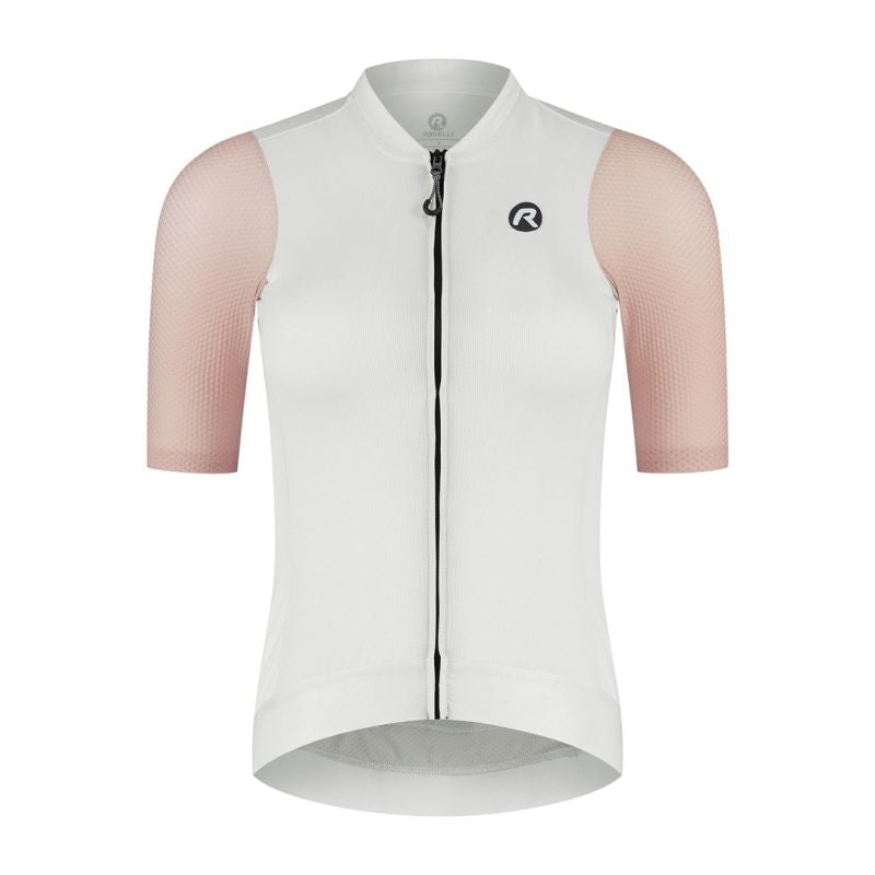 Rogelli FAST Women's Cycling Jersey, Sand Pink, rózsaszín női kerékpáros póló SIRC2010006.198.L