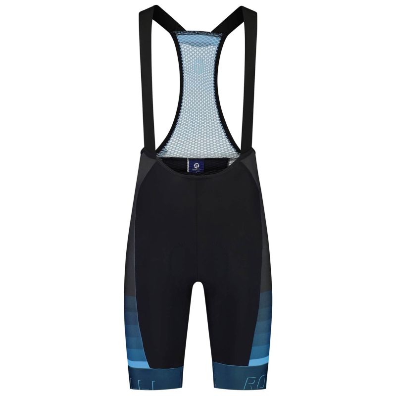 Rogelli HERO II shorts black and 4XL kék kerékpáros nadrág