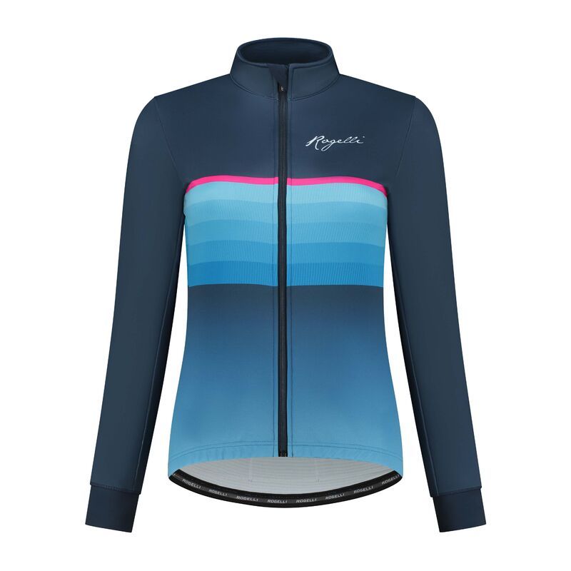 Rogelli IMPRESS II women's blue- rózsaszín női dzseki