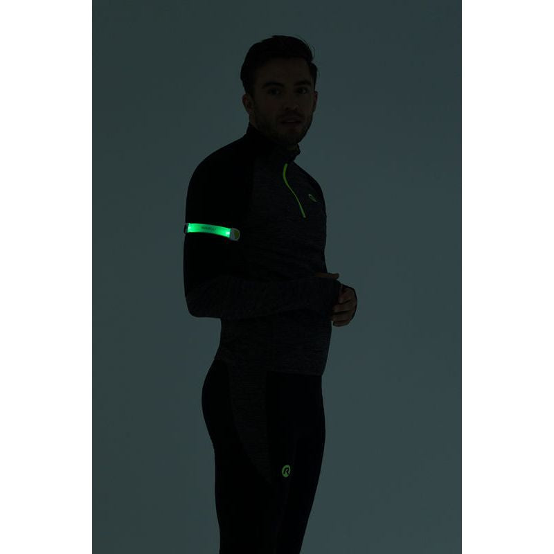 Rogelli LED headband zöld karszalag