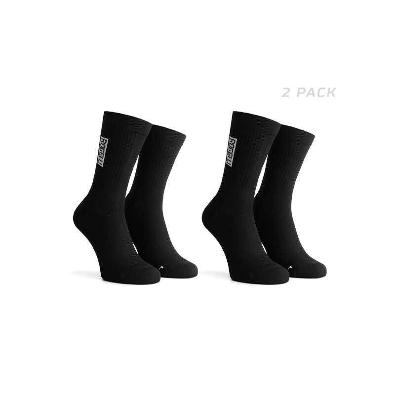 Rogelli running socks 2pack DISTANCE fekete