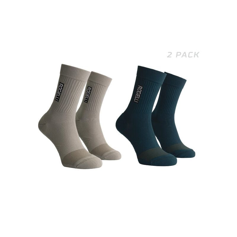 Rogelli running socks 2pack DISTANCE sz-nie
