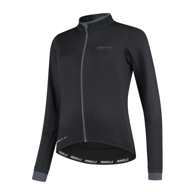 Rogelli women's sweatshirt ESSENTIAL fekete női pulóver