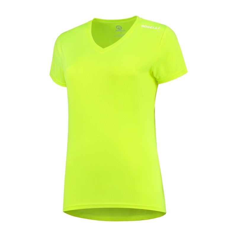 Rogelli women's t-shirt Promo fluor női póló