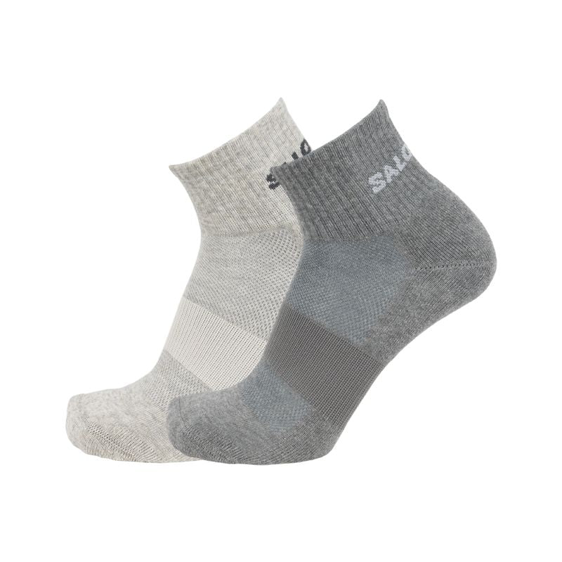 Salomon Evasion Ankle 2-Pack Light Gray/Heather Medium 42 / 44 LC1983400