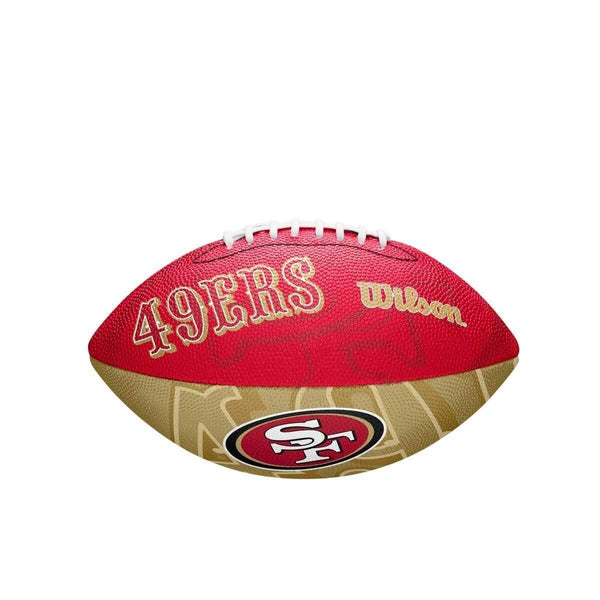 Wilson San Francisco 49ers Big Logo amerikai focilabda, junior méret Amerikai futball labdák - Sportmania.hu