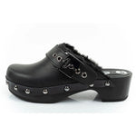 Scholl Iconic W Clogs fekete női papucs