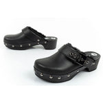 Scholl Iconic W Clogs fekete női papucs