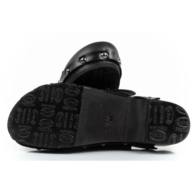 Scholl Iconic W Clogs fekete női papucs