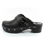 Scholl Iconic W Clogs fekete női papucs