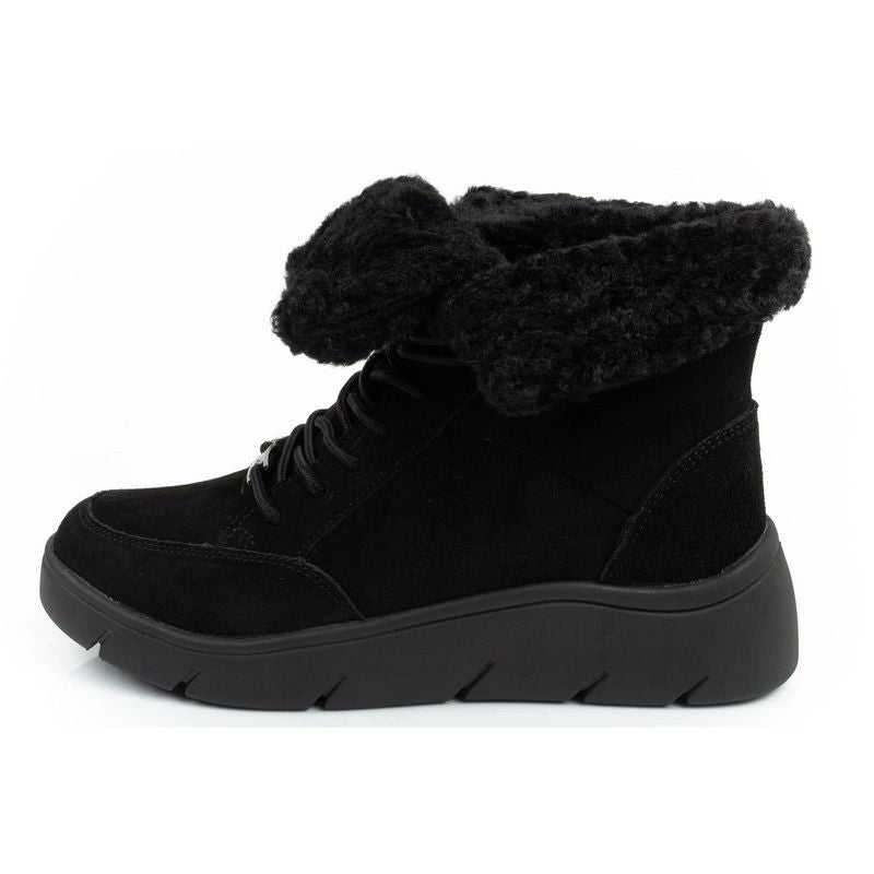 Scholl Stelvio ankle boots W fekete bakancs