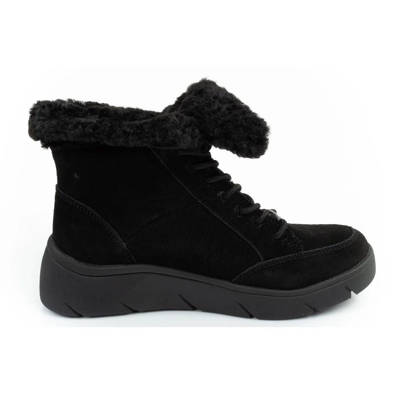 Scholl Stelvio ankle boots W fekete bakancs