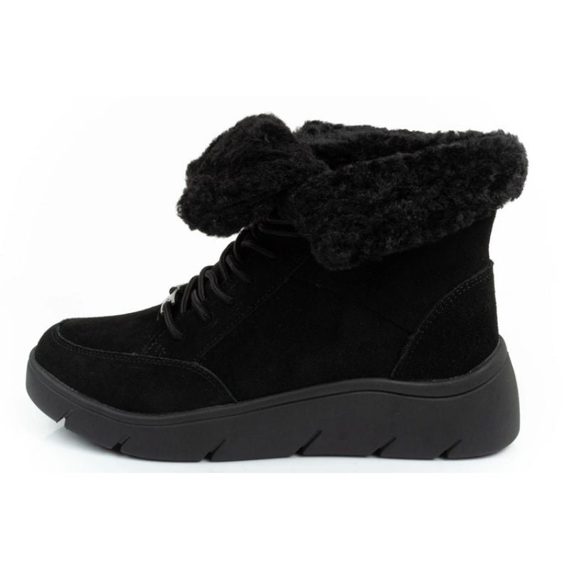 Scholl Stelvio ankle boots W fekete bakancs