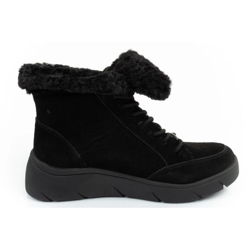 Scholl Stelvio ankle boots W fekete bakancs