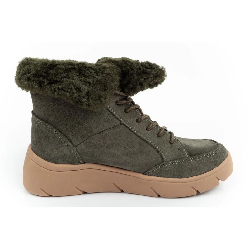 Scholl Stelvio ankle boots W zöld bakancs