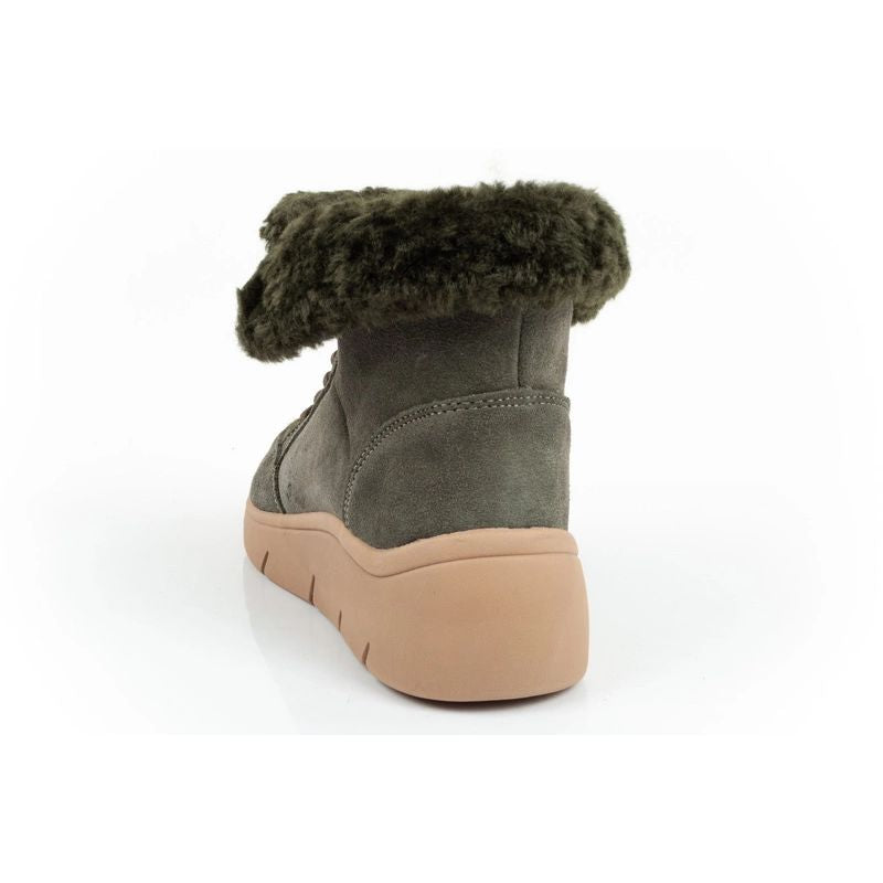 Scholl Stelvio ankle boots W zöld bakancs