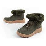 Scholl Stelvio ankle boots W zöld bakancs