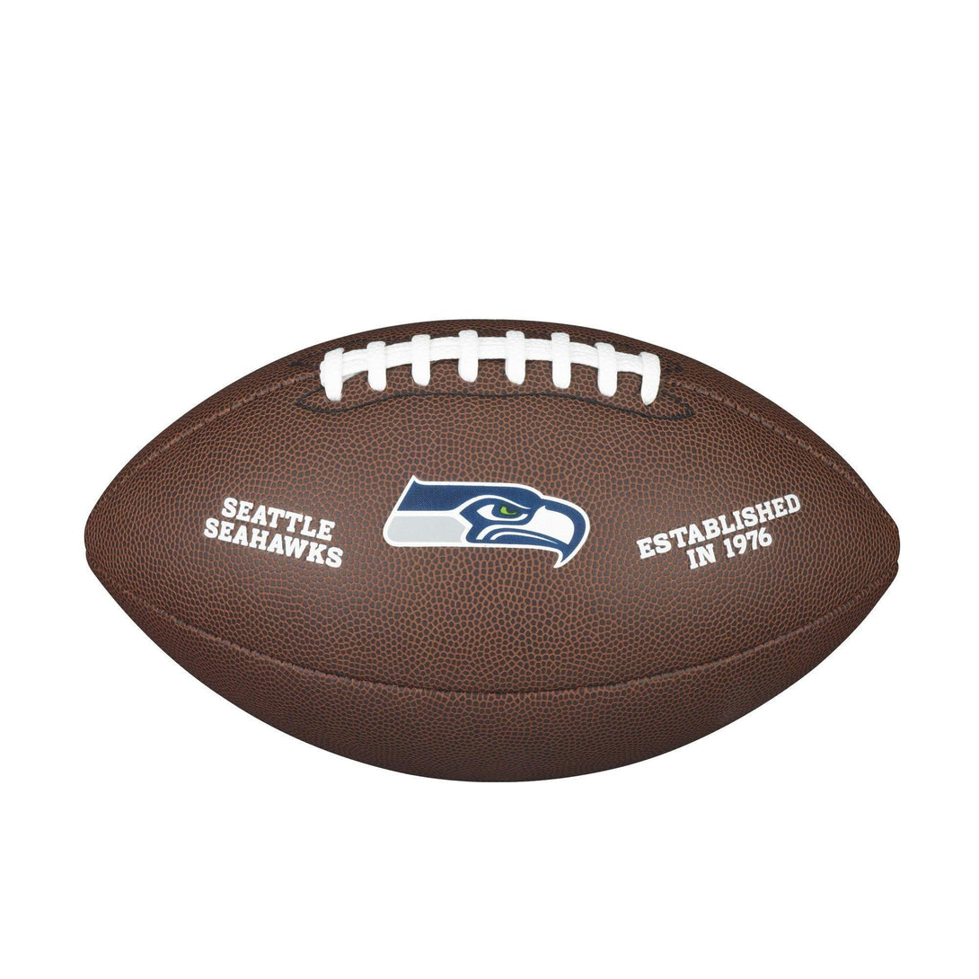 Wilson Seattle Seahawks Team Logo Official amerikai focilabda, hivatalos méret - Sportmania.hu