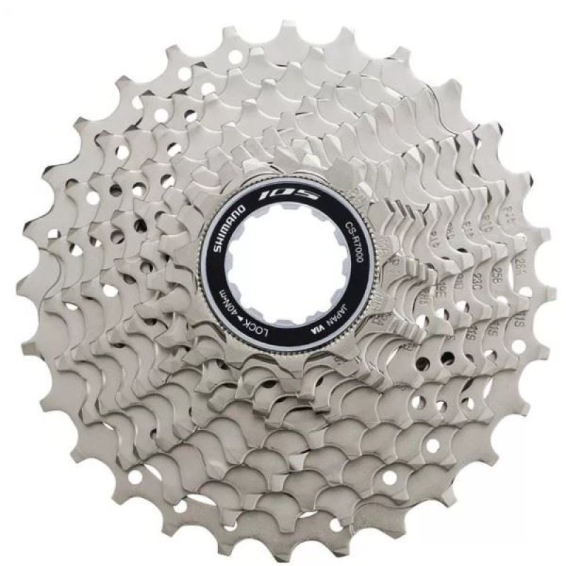 Shimano 105 -25 sprocket cassette kerékpár alkatrész