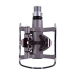 Shimano SPD Pedals PD-M324 Silver szürke kerékpár alkatrész