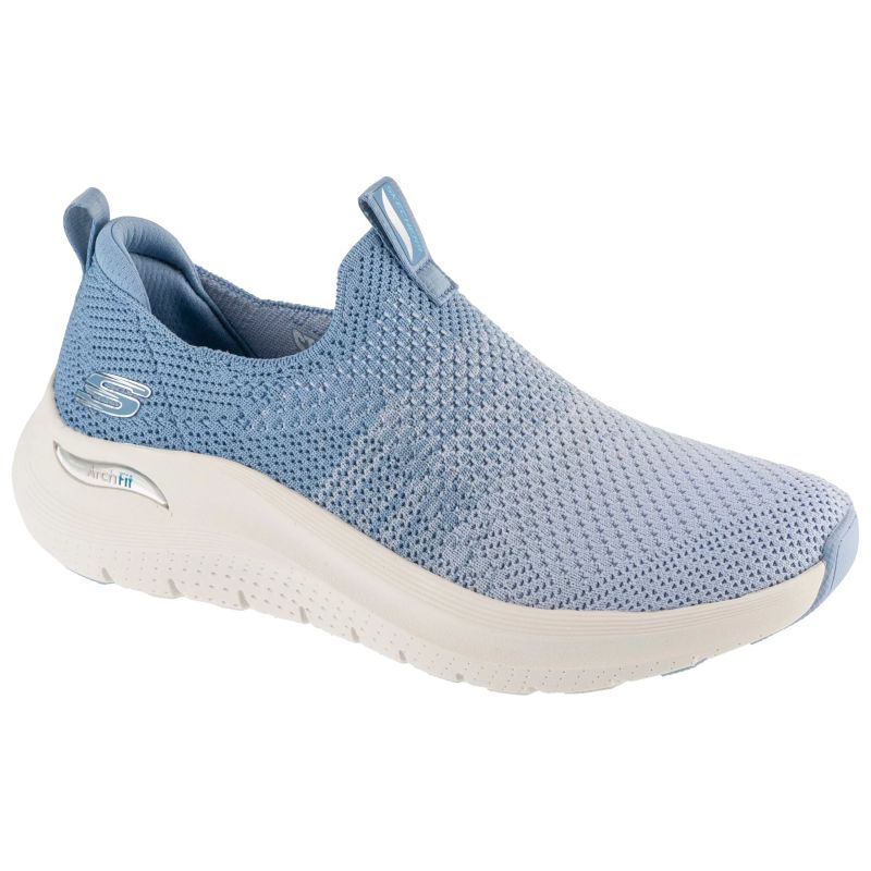 Skechers Arch Fit 2.0 Női Utcai Cipő - Kék Lifestyle 150055-LTBL