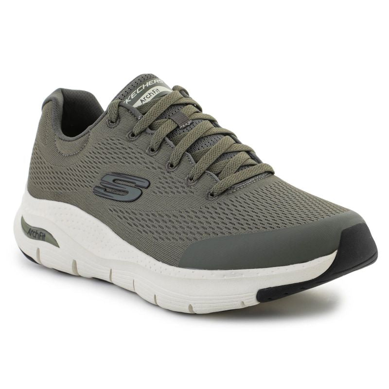Skechers Arch Fit oliva cipő férfi 232040-OLV