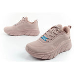Skechers Bobs B Flex women's sneakers, fashionable pink rózsaszín női utcai cipő 117385ROS