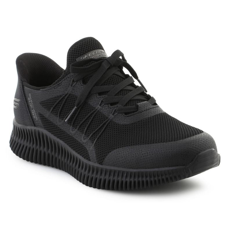 Skechers Bobs Geo Lite Fixed Edge Black fekete férfi 118419-BBK
