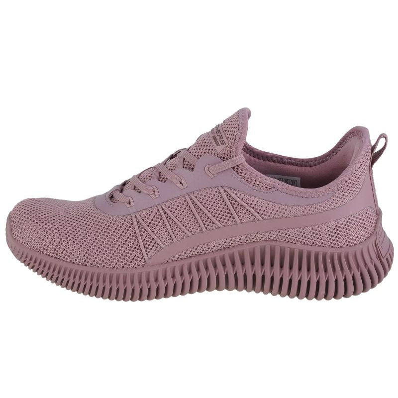 Skechers Bobs Geo Női Utcai Cipő - Rózsaszín 117417-ROS